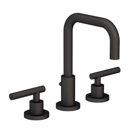 Newport Brass Widespread Lavatory Faucet in Flat Black 1400L-56